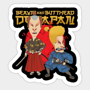 beavis and butthead do japan Sticker